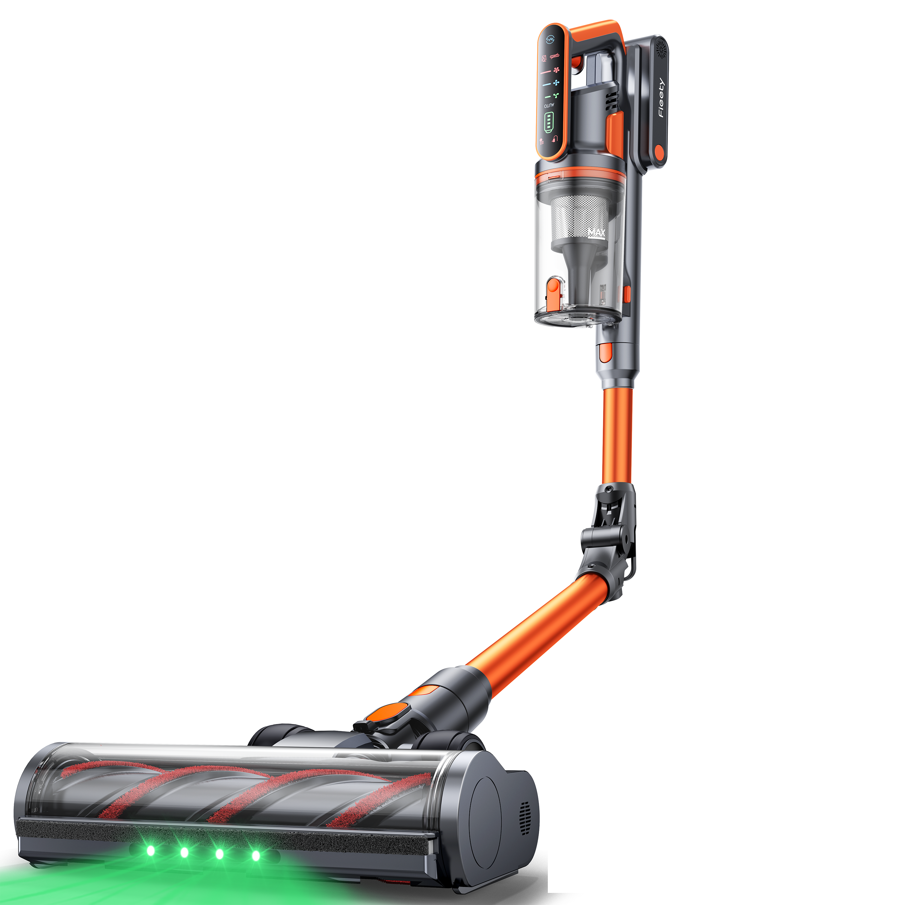 Cordless Vacuum Cleaner, 650W/55KPa/70Min Foldable Stick Vacuum for Home,with Automatic Mode, Fragrance, Wall-Mounted, LED, Extendable Tube & Multi-Attachments for Hard Floors/Carpets/Cars/Pet Hair